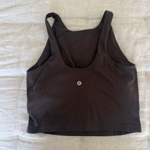 Lululemon Brown Sports Bra Tank